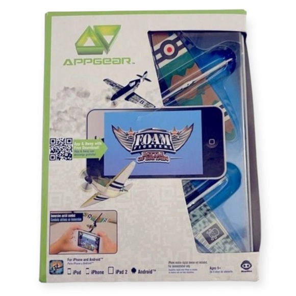 Appgear Foam‎ Airplane Fighter Interactive Plane - Picture 1 of 3